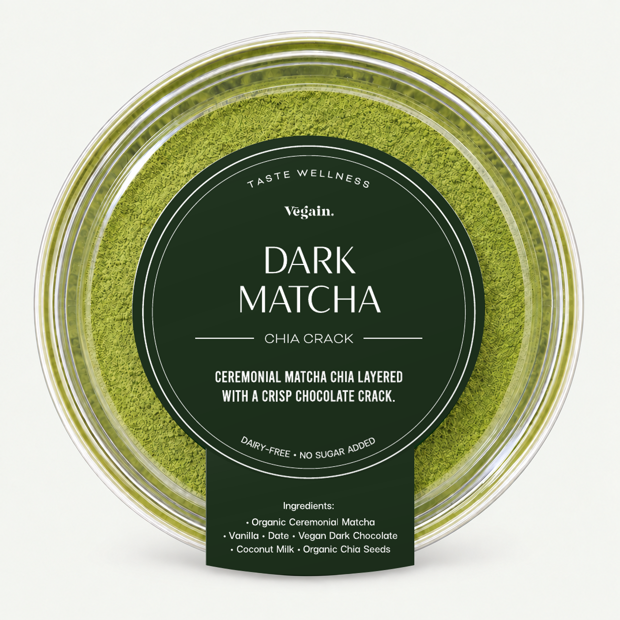 Dark Matcha Chia Crack