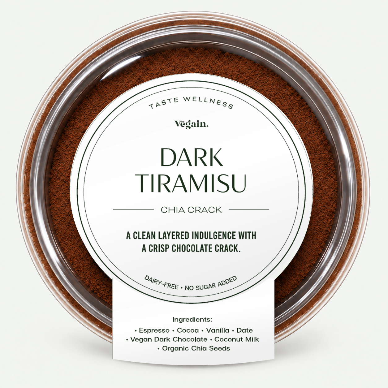 Dark Tiramisu Chia Crack